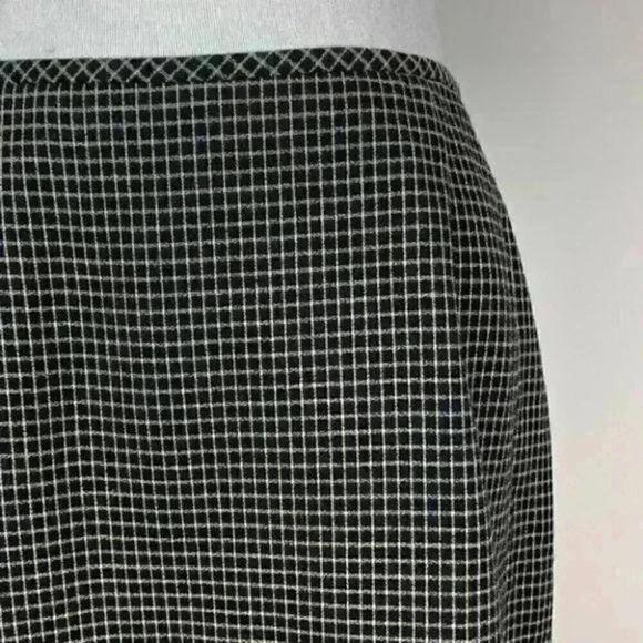 Kasper pencil skirt size 14 grid check career - Picture 3 of 9